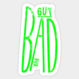 Bad Guy Green - Billie Eilish Sticker